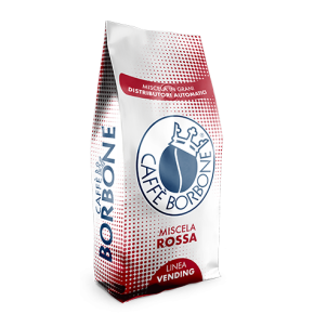 6kg di caffè in grani Borbone Miscela ROSSA + 6 BICCHIERINI TERMICI DI VETRO IN OMAGGIO