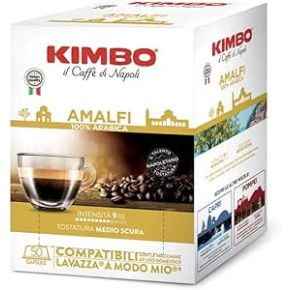 100 Capsule Compatibili Lavazza A Modo Mio Caffè Kimbo Gusto AMALFI