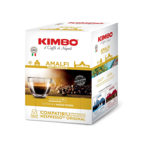 100 Capsule per macchine Nespresso Caffè Kimbo Gusto AMALFI