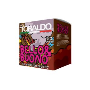Capsule compatibili Dolce Gusto caffè Toraldo miscela Bello e Buono