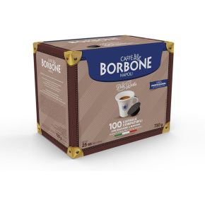 100 Capsule per Lavazza A Modo Mio Caffè Borbone Blu + 50 Capsule Gusto Antico Assortite in Omaggio