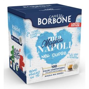 200 Cialde ESE 44mm Caffè Borbone Mia Napoli