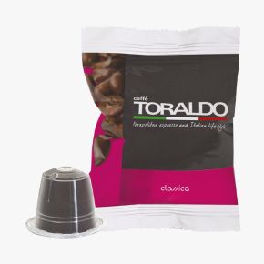 Capsule per macchine Nespresso caffè Toraldo miscela CLASSICA
