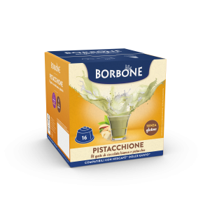 16 CAPSULE PISTACCHIONE BORBONE COMPATIBILE DOLCE GUSTO 