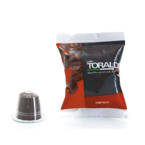 300 capsule per macchine Nespresso caffè Toraldo miscela CREMOSA