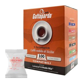 100 Capsule Compatibili Lavazza A Modo Mio Caffè Gattopardo To.Da DEK