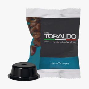 Capsule compatibili a modo mio caffè Toraldo miscela DEK