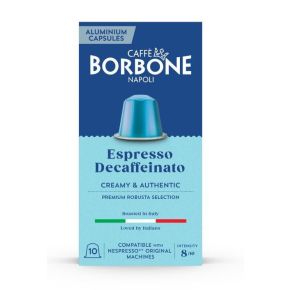Capsule in Alluminio Caffè Borbone Espresso Decaffeinato