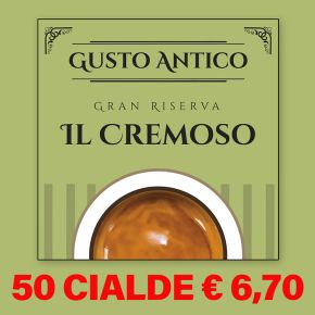 50 Cialde 44mm Espresso Gusto Antico il Cremoso