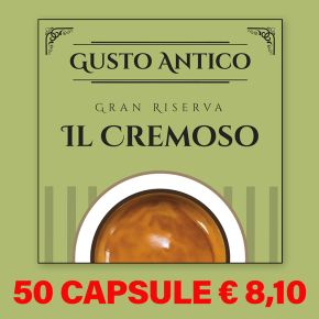 50 Capsule compatibili Lavazza A Modo Mio Espresso Gusto Antico il Cremoso