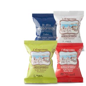300 CAPSULE MISTE CAFFE' TO.DA GATTOPARDO COMPATIBILI A MODO MIO