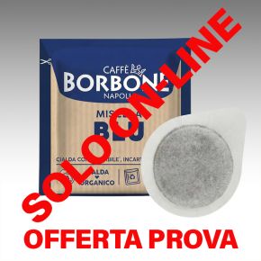 50 Cialde 44mm Borbone Blu 