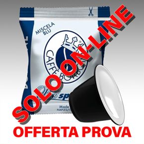 300 capsule Borbone Blu per macchine Nespresso 
