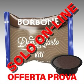 300 capsule Borbone Blu Compatibili A Modo Mio