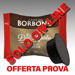 300 capsule Borbone ROSSA Compatibili A Modo Mio