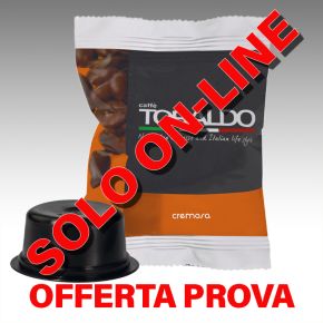 50 Capsule compatibili Lavazza Firma caffè Toraldo miscela CREMOSA
