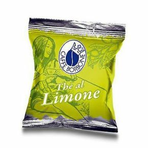 25 CAPSULE THE' AL LIMONE BORBONE COMPATIBILE ESPRESSO POINT 