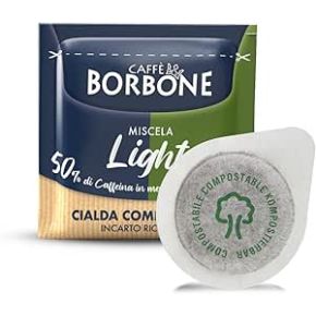50 Cialde Caffè Borbone Blu Light