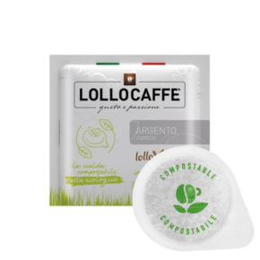 150 Cialde 44mm Caffè Lollo Miscela Argento