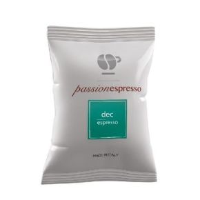 100 Capsule Per Macchine Nespresso Caffè Lollo Decaffeinato 