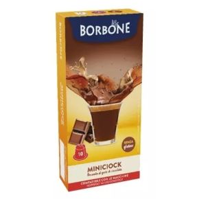 10 CAPSULE MINICIOCK BORBONE PER MACCHINE NESPRESSO 