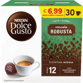 30 Capsule NESCAFÉ DOLCE GUSTO Miscela Robusta