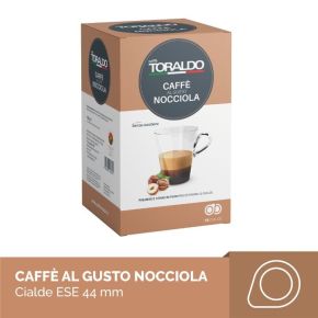 18 Cialde 44mm Caffè al gusto di Nocciola