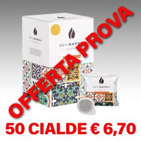 50 Cialde caffè Toraldo miscela POSILLIPO