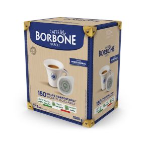 150 Cialde 44mm Borbone Blu + 50 Cialde Gusto Antico Espresso Vellutato