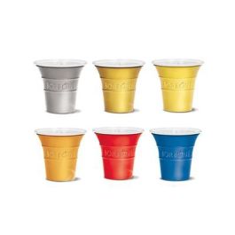 12 Confezion (1200 Pezzi) Bicchieri Acqua Color in Plastica 200cc