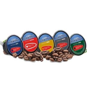 MIX DEGUSTAZIONE DA 90 CAPSULE CAFFE' BORBONE COMPATIBILE DOLCE GUSTO