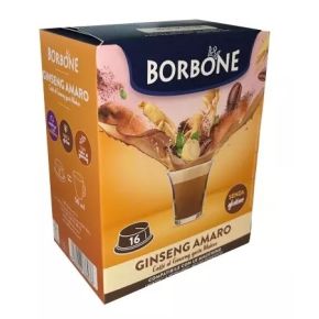 16 CAPSULE GINSENG AMARO BORBONE COMPATIBILI A MODO MIO