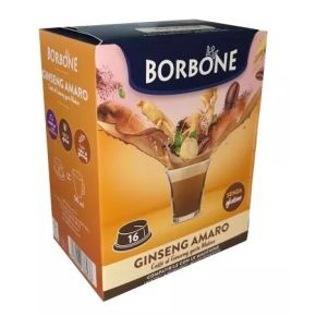 16 CAPSULE GINSENG AMARO BORBONE COMPATIBILI A MODO MIO 