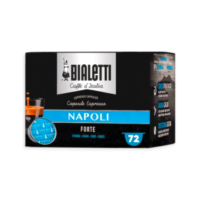 72 Capsule Bialetti Caffè d'Italia Napoli Espresso Bar