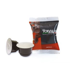 100 capsule Caffitaly caffè Toraldo miscela CREMOSA