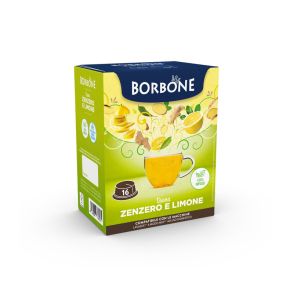 16 CAPSULE TISANA ZENZERO E LIMONE BORBONE COMPATIBILE A MODO MIO