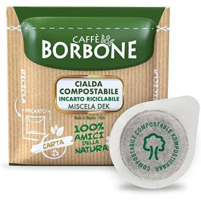 100 cialde  44mm  borbone  dek