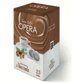 25 Cialde aromatizzate Gran Caffè Opera Espresso Nocciola