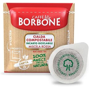 150 Cialde 38mm Borbone Rossa