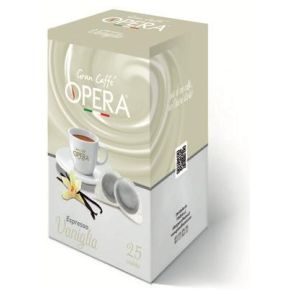 25 Cialde aromatizzate Gran Caffè Opera Espresso Vaniglia