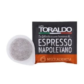 50x100 Cialde caffè Toraldo miscela CREMOSA con Macchina Spinel in Comodato d'uso