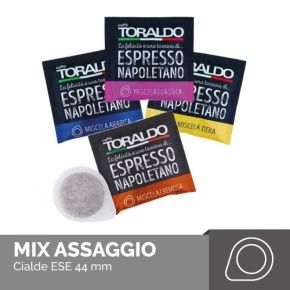 100 cialde caffè Toraldo Mix assaggio