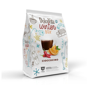 16 CAPSULE DI CIOCOCCINO DOLCE VITA COMPATIBILI DOLCE GUSTO