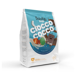 16 CAPSULE DI CIOCCOCOCCO DOLCE VITA COMPATIBILI DOLCE GUSTO