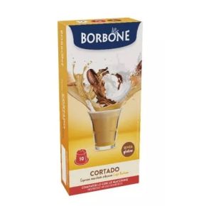 10 CAPSULE CORTADO BORBONE PER MACCHINE NESPRESSO