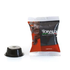 100 capsule compatibili A Modo Mio caffè Toraldo miscela CREMOSA