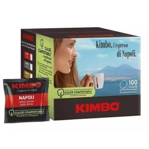 100 Cialde Ese 44mm caffè Kimbo gusto NAPOLI