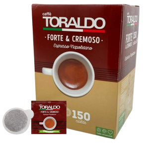 300 cialde caffè Toraldo FORTE E CREMOSO