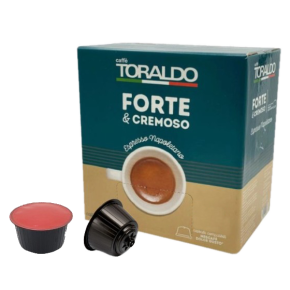100 Capsule compatibili Dolce Gusto caffè Toraldo FORTE E CREMOSO