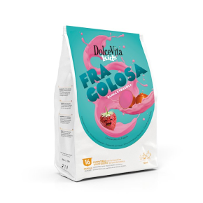 16 CAPSULE DI FRAGOLOSA DOLCE VITA COMPATIBILI DOLCE GUSTO